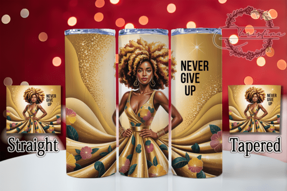 Download Afro Queen Empowerment Tumbler Wrap - Empowerment tumbler wrap Collection