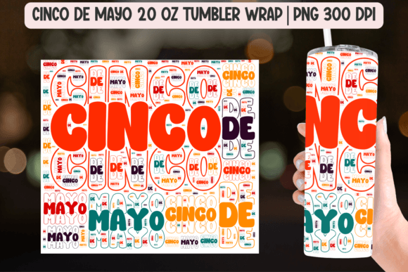 Download Cinco De Mayo Tumbler Sublimation PNG - Premium Resources