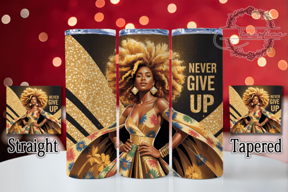 Download Afro Queen Empowerment Tumbler Wrap - Empowerment tumbler wrap Collection